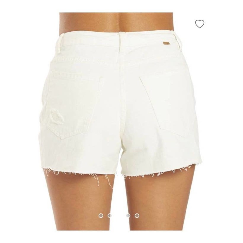 O’NEILL Women's Angus White Denim Shorts, Size 27 - Picture 2 of 6